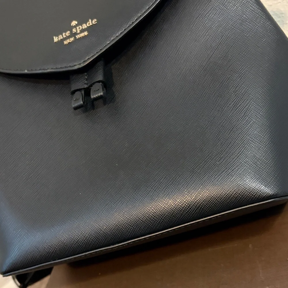 Kate Spade Midnight Black Backpack